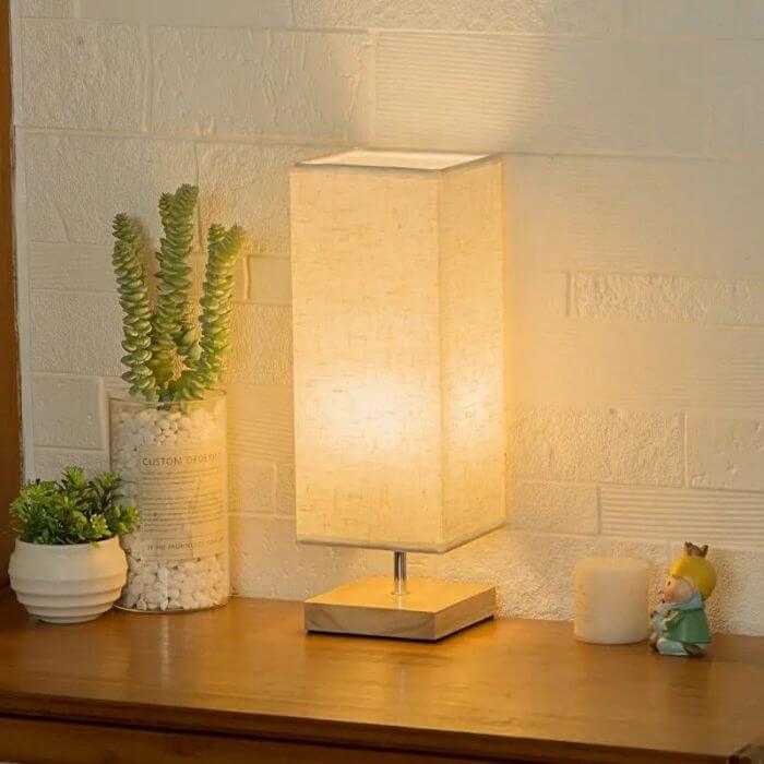 Lampe de chevet bois - WoodyShape™