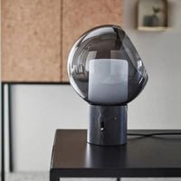 lampe de chevet dans le salon
