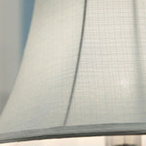 Un tissu de qualité pour l'abat jour de cette lampe de chevet 